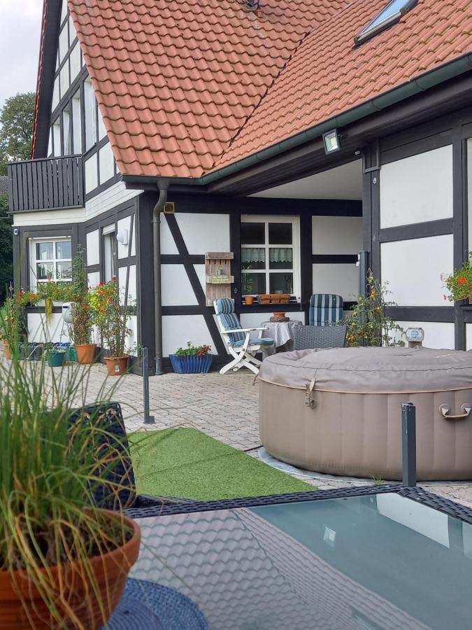 Landidylle Mit Garten, Whirlpool Und Klima Reken Ngoại thất bức ảnh